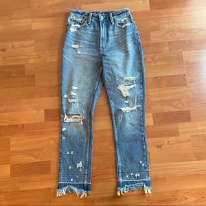 Abercrombie Annie High Rise Girlfriend Jeans